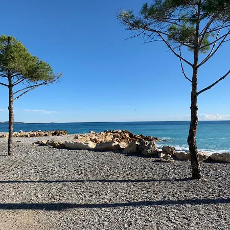 Apartment Grand 4 Pieces 6 Personnes Fabuleuse Vue Clim Garage Villeneuve-Loubet